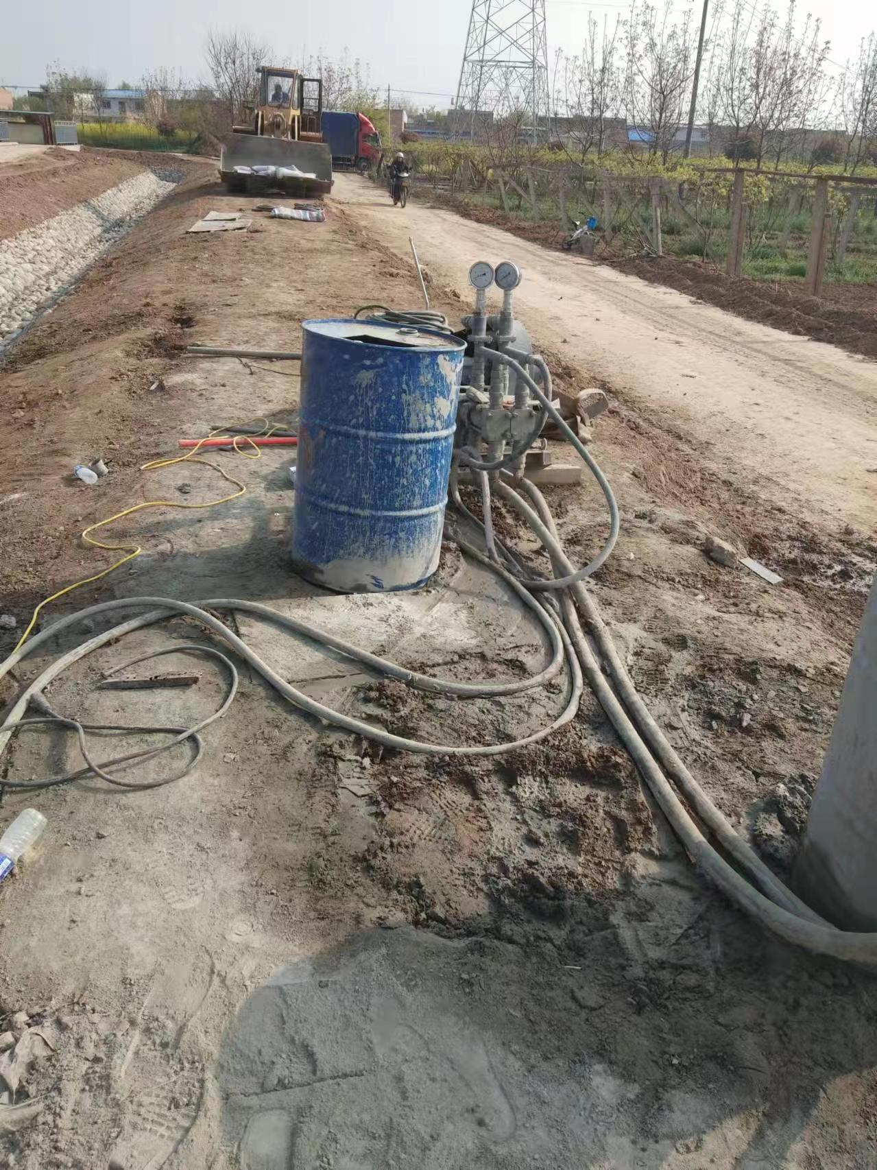 石排镇顶管注浆